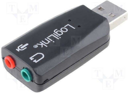 LogiLink Εξωτερική USB Κάρτα Ήχου 5.1 UA0053