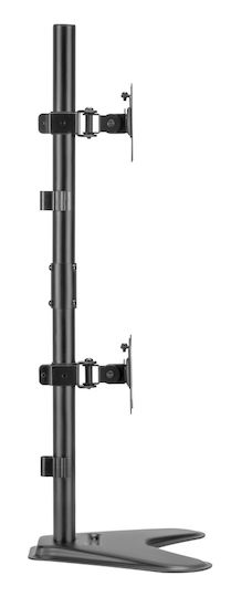 Brateck LDT66-T02V Stand Desk Mounted for 2 Monitors up to 32"