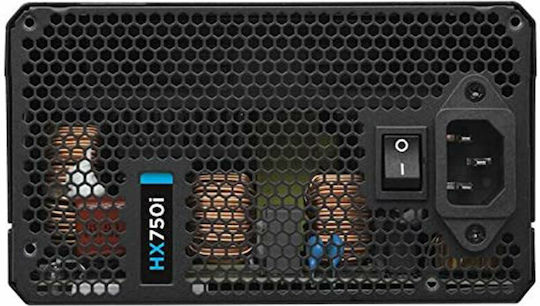 Corsair HXi Series HX750i 750W Τροφοδοτικό Υπολογιστή Full Modular 80 Plus Platinum