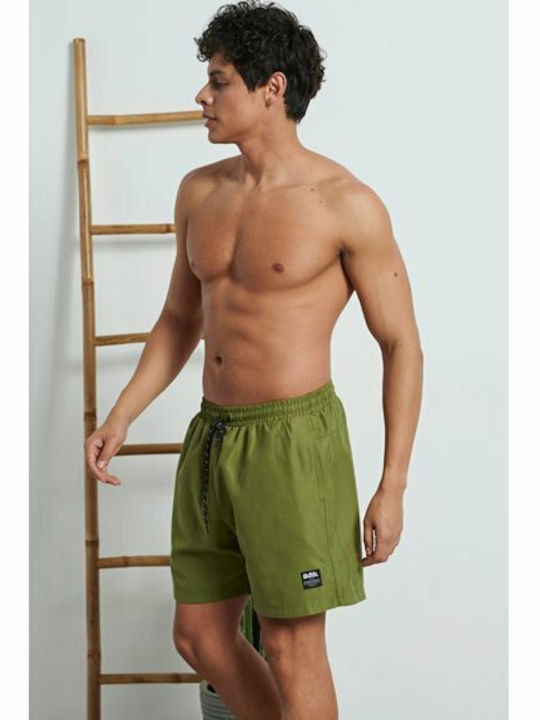 1221-957044 Men's Swimwear Shorts Khaki