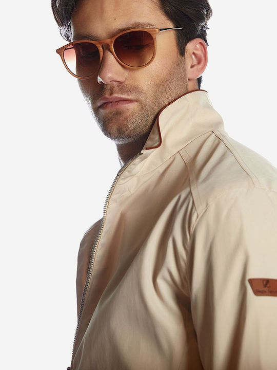 Jacke Bomber Sand