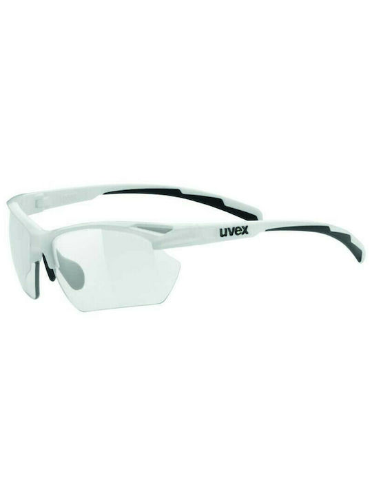 Uvex Sportstyle 802 V Men's Sunglasses with White Plastic Frame S5308728801