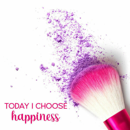 Legami Milano Set of Makeup Brushes with Synthetic Bristle Oh My Glow Flowers 4 Pieces