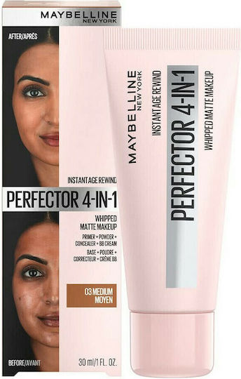 Maybelline Instant Age Rewind Perfector 4-in-1 Flüssig 03 Medium 30ml