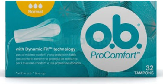 O.B. Тампон Pro Comfort Normal за Нормален поток 32бр