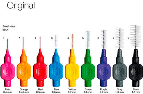 TePe Original Interdental Brushes 0.8mm Green 8pcs