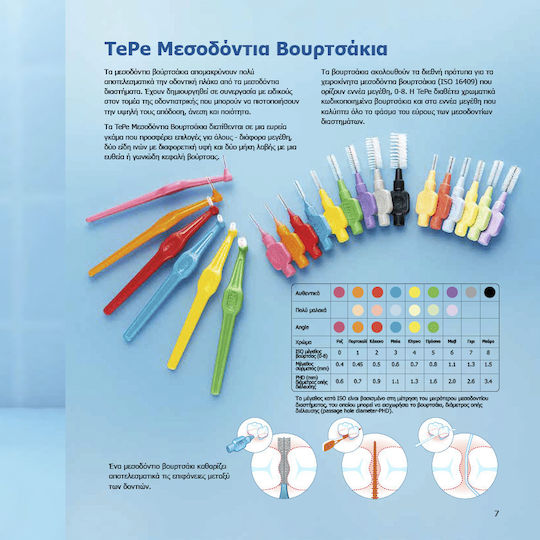 TePe Angle Междузъбни четки 0.8мм Зелен 6бр