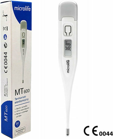 Microlife MT 600 Ψηφιακό Θερμόμετρο Μασχάλης Κατάλληλο για Μωρά