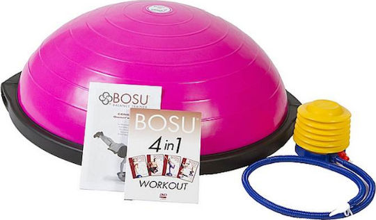Bosu Pro Balance Trainer BOSU-PRO-Pink Balance Ball Black with Diameter 65cm