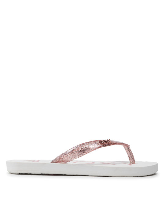 Roxy Kinder Flip Flops Rosa