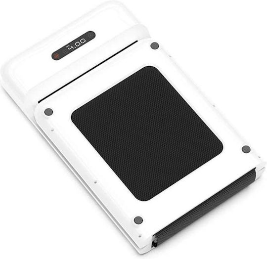 KingSmith WalkingPad C2 1hp Walking Pad Ηλεκτρικός Αναδιπλούμενος Διάδρομος Γυμναστικής για Χρήστη έως 100kg Λευκός