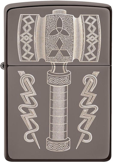 Zippo Thor's Hammer Αντιανεμικός Αναπτήρας Φλόγας Πολύχρωμος