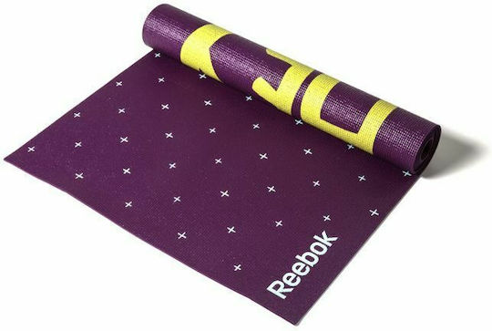 Reebok Στρώμα Γυμναστικής Yoga Μωβ (173x61x0.4cm)