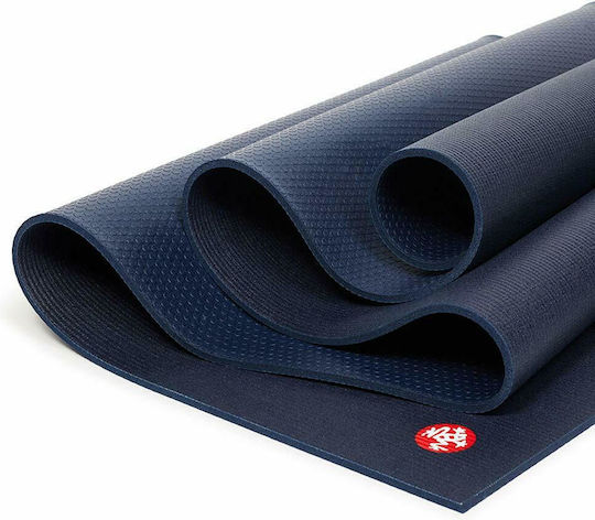 Manduka PRO Στρώμα Γυμναστικής Yoga Μπλε Midnight (180x66x0.6cm)