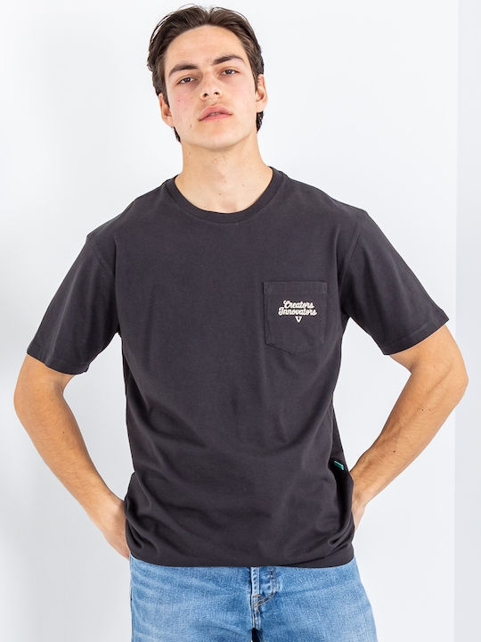 T-shirt Μαύρο