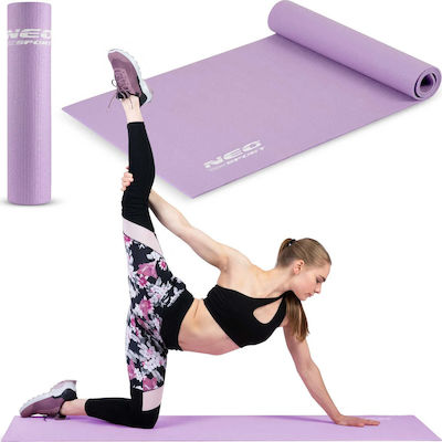 NEO Sport Covor de exerciții fizice Yoga/Pilates Violet (173x61x0.6cm)