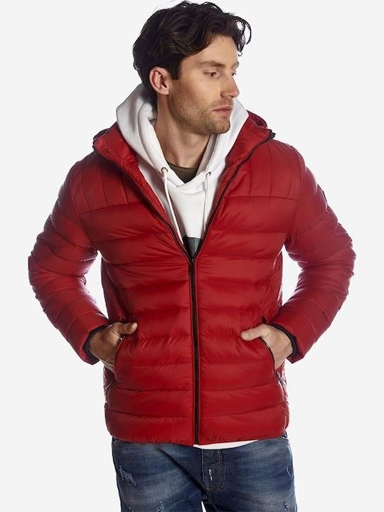 Geci Barbati Puffer Burgundy