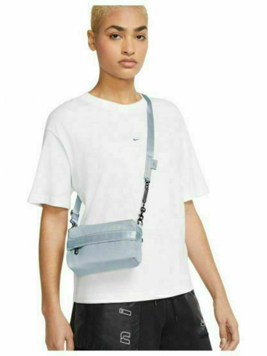 Nike W Nsw Futura Luxe Γυναικεία Τσάντα Χιαστί Γαλάζια