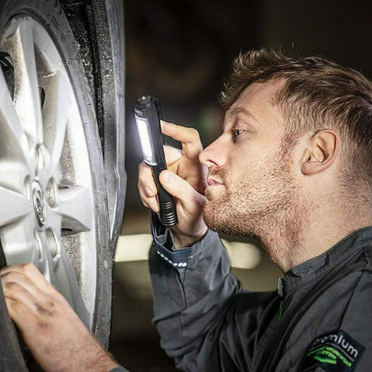 Neo Tools Arbeitslampe Batterie LED Doppelte Funktion mit einer Helligkeit von bis zu 400lm