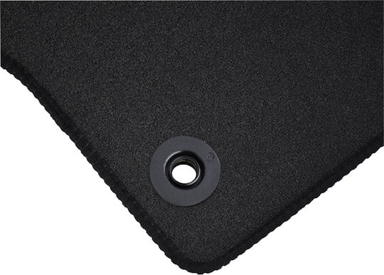 Cik Set of Front and Rear Mats 4pcs for Ford C-Max 2012-2015 Black