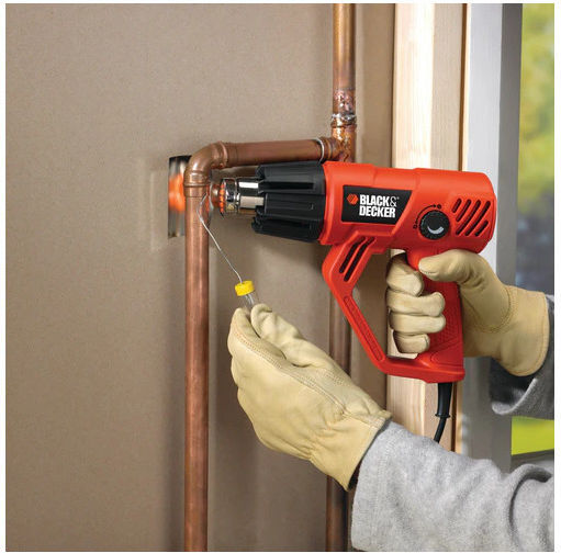 Black & Decker Πιστόλι Θερμού Αέρα 2000W με Ρύθμιση Θερμοκρασίας εως και 600°C