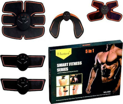 Monlove 5 In 1 Smart Fitness Series EMS Φορητή Συσκευή Παθητικής Γυμναστικής Κοιλιακών και Σώματος