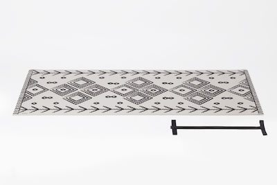 DOIY Berber Covor de exerciții fizice Yoga/Pilates Alb (173x60x0.6cm)