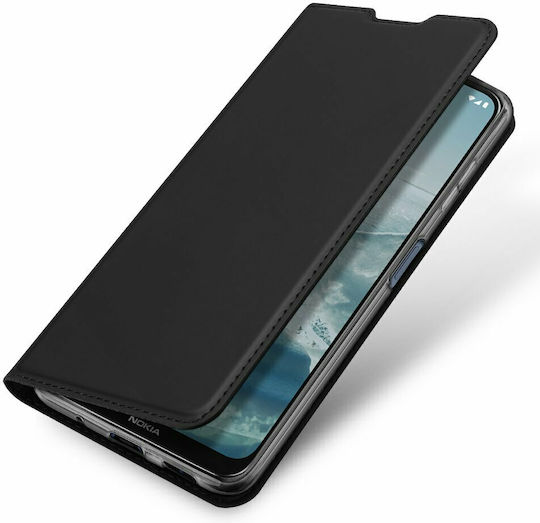 Dux Ducis Skin Pro Buchen Sie Synthetisches Leder Schwarz (Nokia G20)