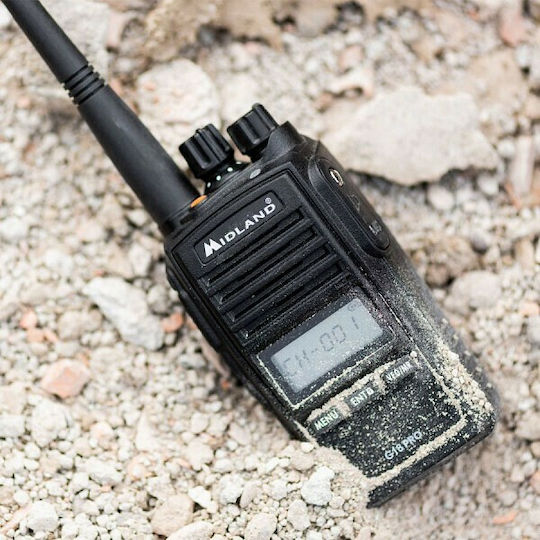 Midland G18 Pro Transmițător Wireless PMR 0.5W cu Ecran Monocrom