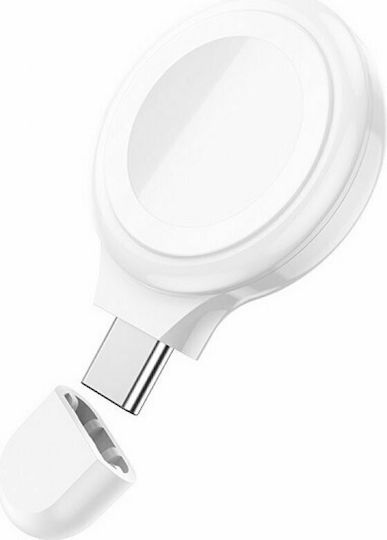 Hoco CW36 Portable Wireless Charger White (Apple Watch)