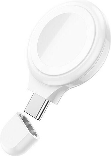 Hoco CW36 Portable Wireless Charger White (Apple Watch)