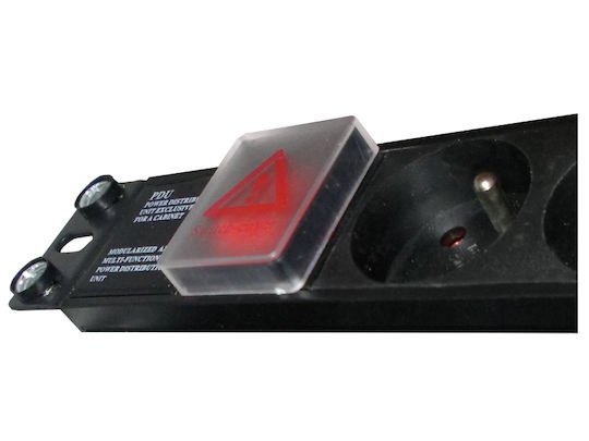 A-LAN PZ081U3M Πολύπριζο Rack PZ081U3M 1τμχ