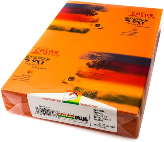 Rey Adagio Printing Paper A4 80gr/m² 500 sheets Orange