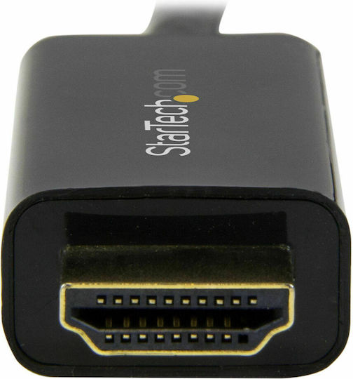 StarTech Cablu DisplayPort - HDMI de sex masculin 2m Negru (DP2HDMM2MB)