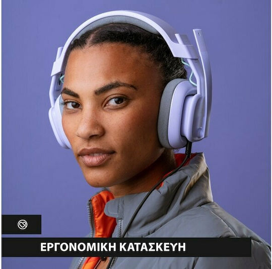 Astro A10 Gen. 2 Over Ear Gaming Headset with Connection 3.5mm Purple