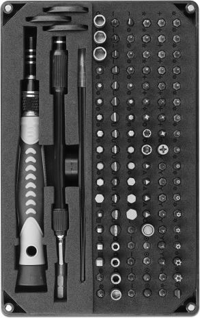 DeLock Screwdriver with 117 Magnetic Interchangeable Tips