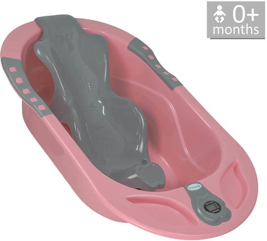 Bebe Stars Babybadewanne Bubble mit Thermometer Pink