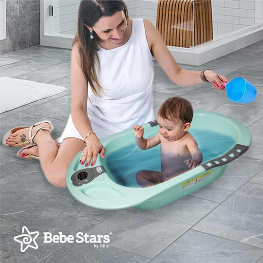 Bebe Stars Babybadewanne Bubble mit Thermometer Pink