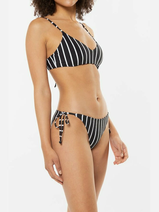 Roxy Beach Classics Bikini Slip Μαύρο