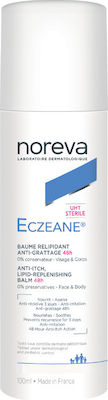 Noreva Eczeane 48h Anti-Itching Uht Relipidant Balm Feuchtigkeitsspendendes Balsam Körper für empfindliche Haut 100ml