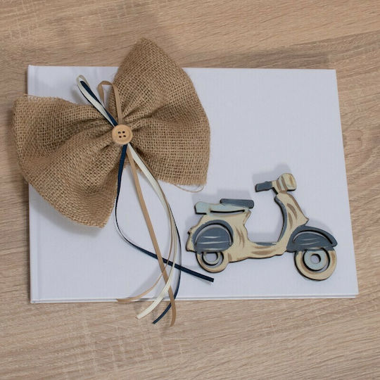 Papillon Kids Cardboard Handmade Guest Book