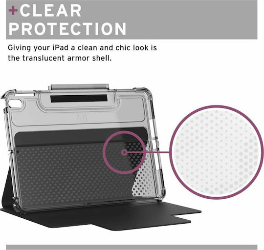 UAG U Lucent Флип капак Устойчив Черен (iPad Pro 11" 1/2/3/4 поколение, iPad Air 10.9" 4/5 поколение) 12329N314040