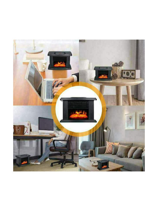 81011FLH00BK Floor Electric Fireplace 1000W 22.5x15.5cm Black