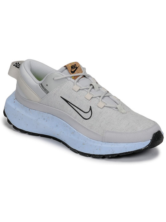 Nike Crater Remixa Ανδρικά Sneakers Grey Fog / Black / Chambray Blue