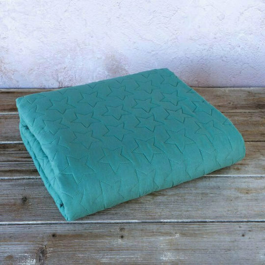 Nima Kids Quilt Single Tuggle Green 160x240cm