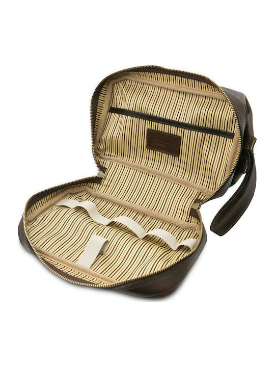 Toiletry Bag Jacob Dark Brown 25cm