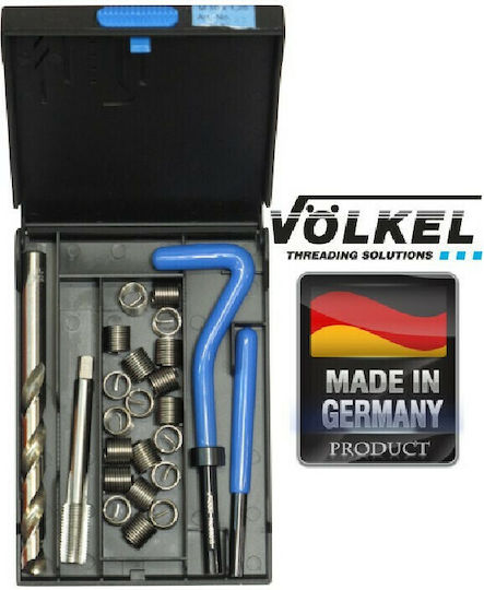 Voelkel 04034 Set de Reparație a Filetelor 18x2.5mm 7buc