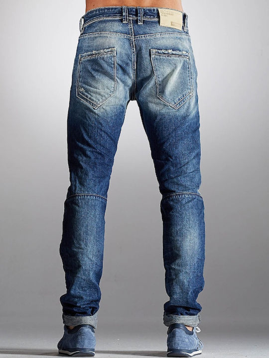 Edward Jeans Allesio-511 Ανδρικό Παντελόνι Τζιν Μπλε