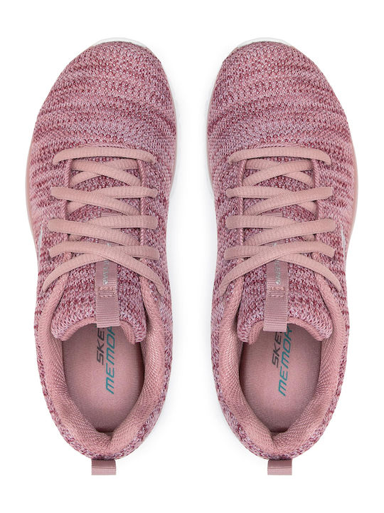 Graceful Twisted Fortune Sport Shoes Running Pink