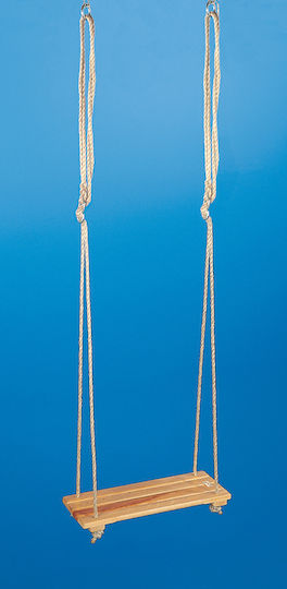 Emwe Hanging Wooden Kids Swing 185x17x185cm for 3+ Years